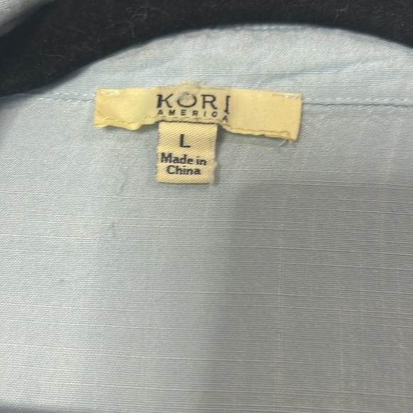 Kori America Ruffled Button Down Shirt - Picture 3 of 5